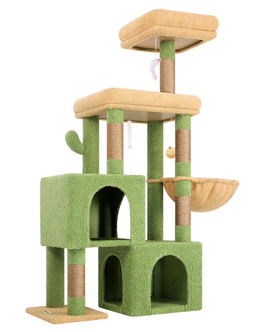 globlazer-s-series-s52-arbre-chat-vert-cactus-132-cm image 2