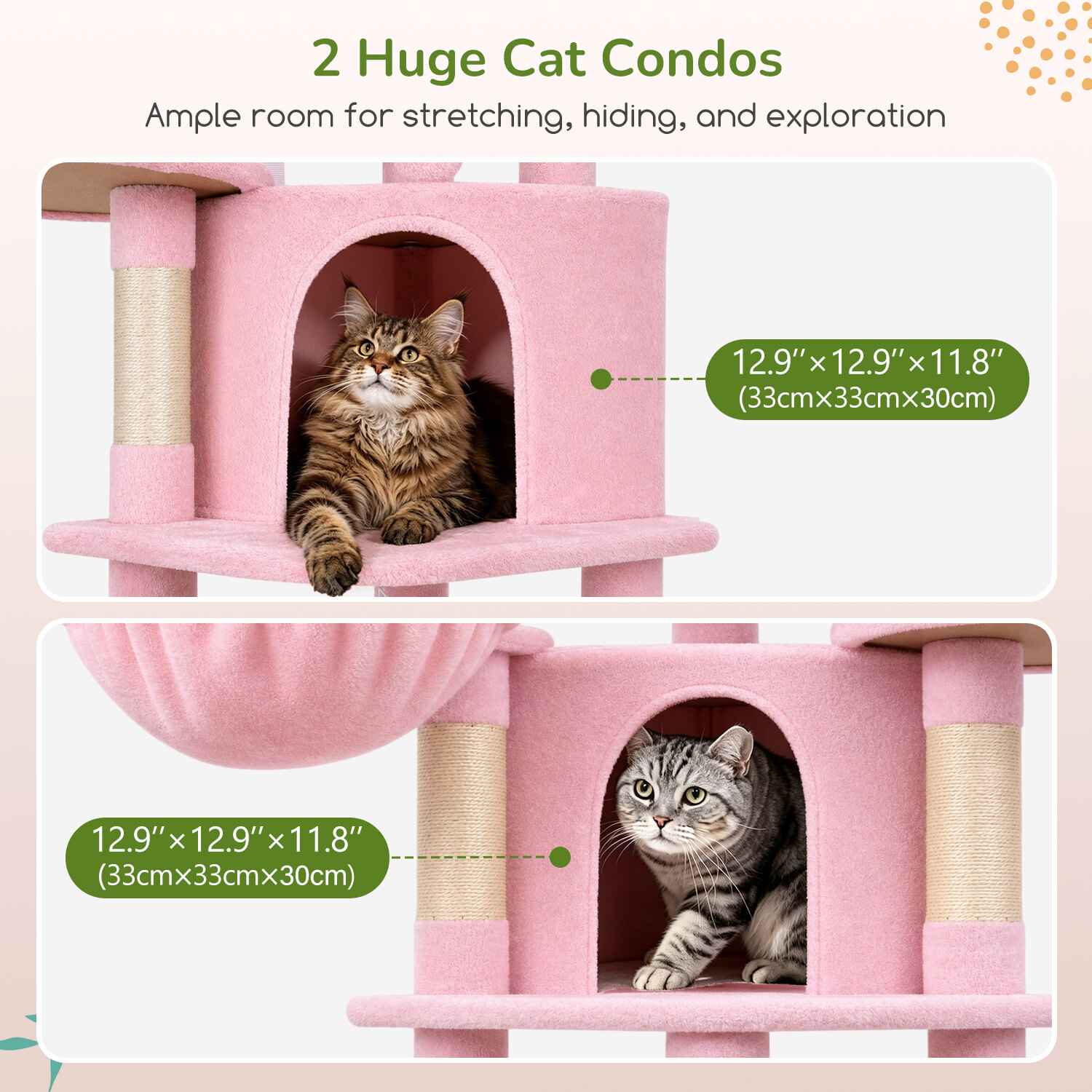 globlazer-c66-arbre-chat-rose-168-cm-angle image 5