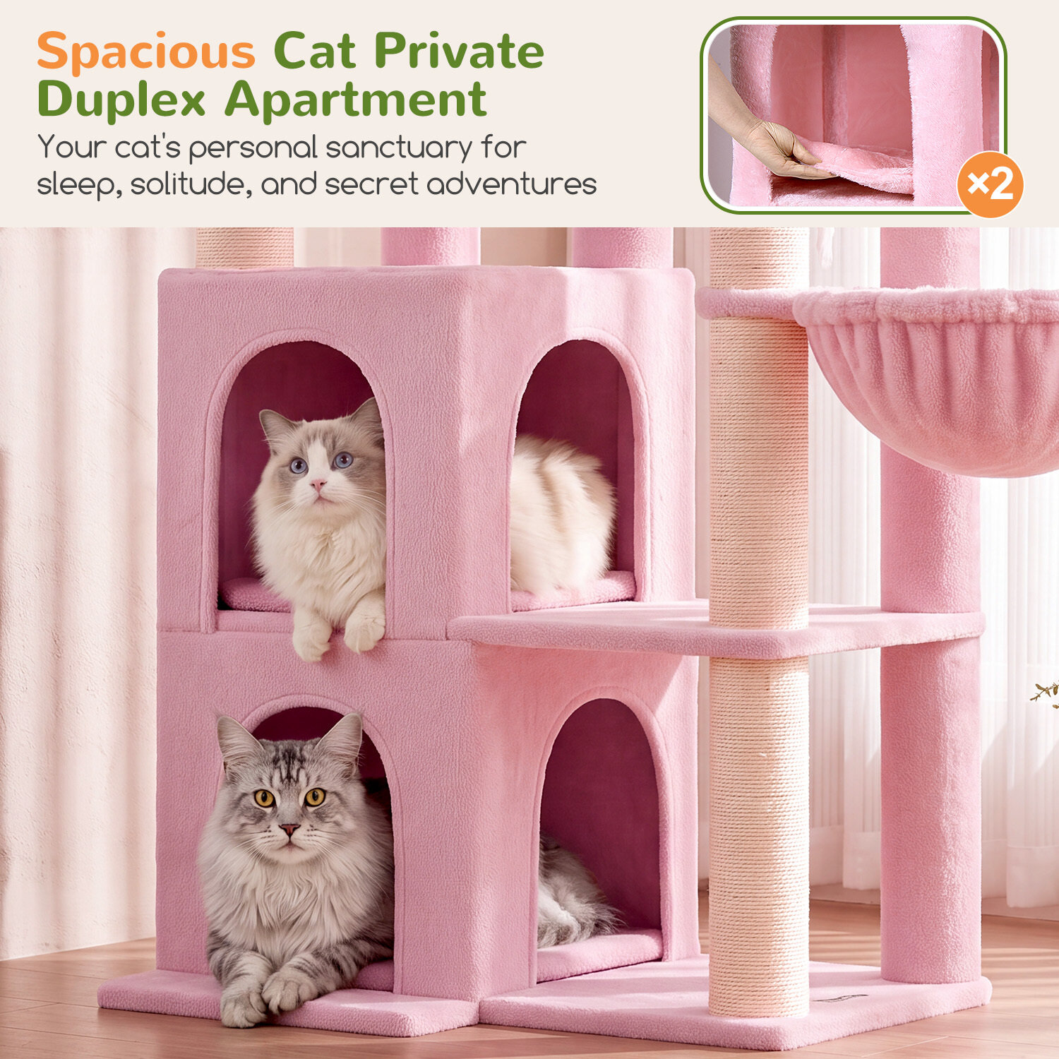 globlazer-s63-arbre-chat-160-cm-rose-grandes-races image 4