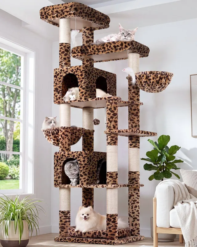 globlazer-s-series-s81c-arbre-chat-l-opard-81-pouces image 1