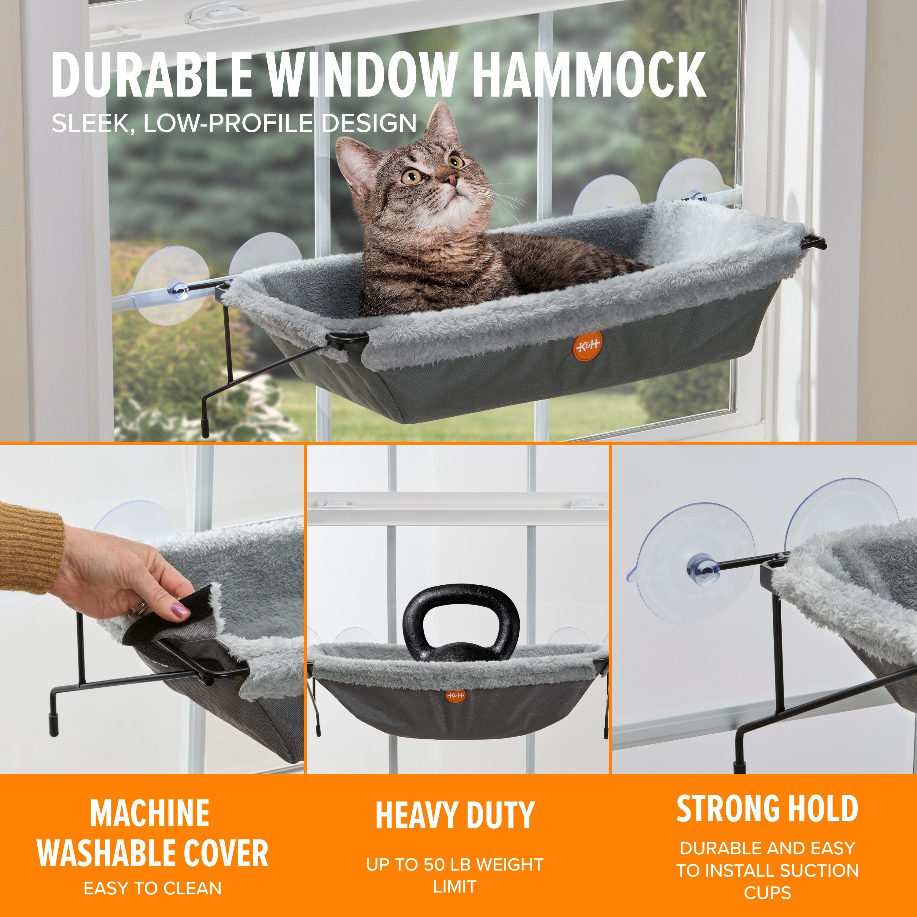 k-h-ez-mount-hamac-fen-tre-chat-ventouses-74-cm image 3