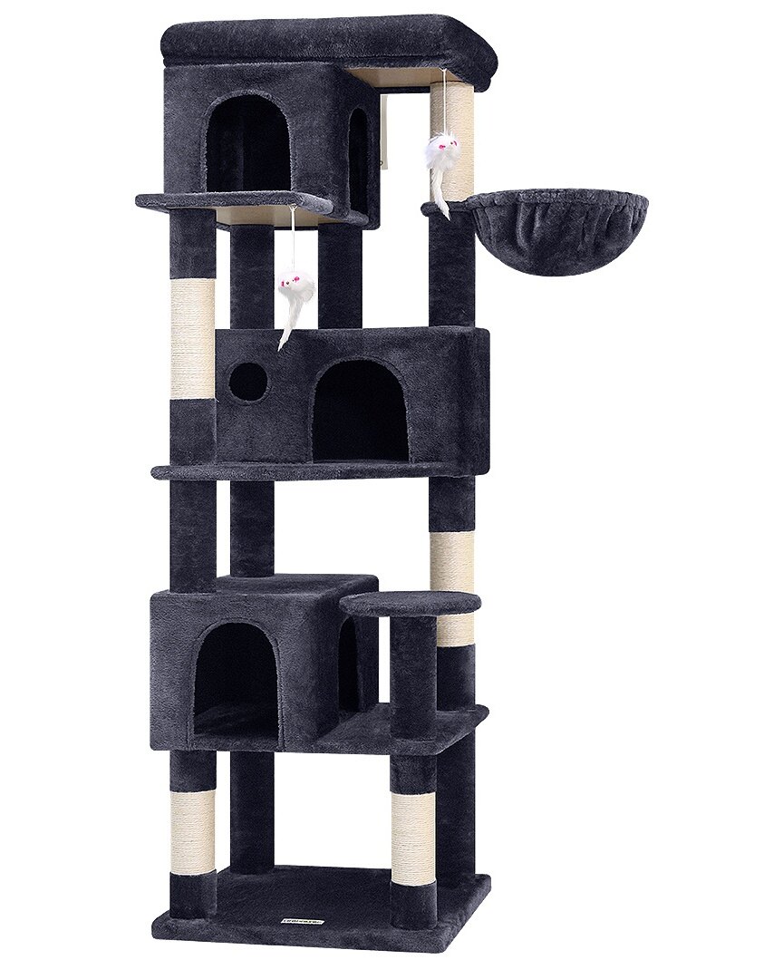 globlazer-f66-arbre-chat-66-pouces-gris-fonc image 2