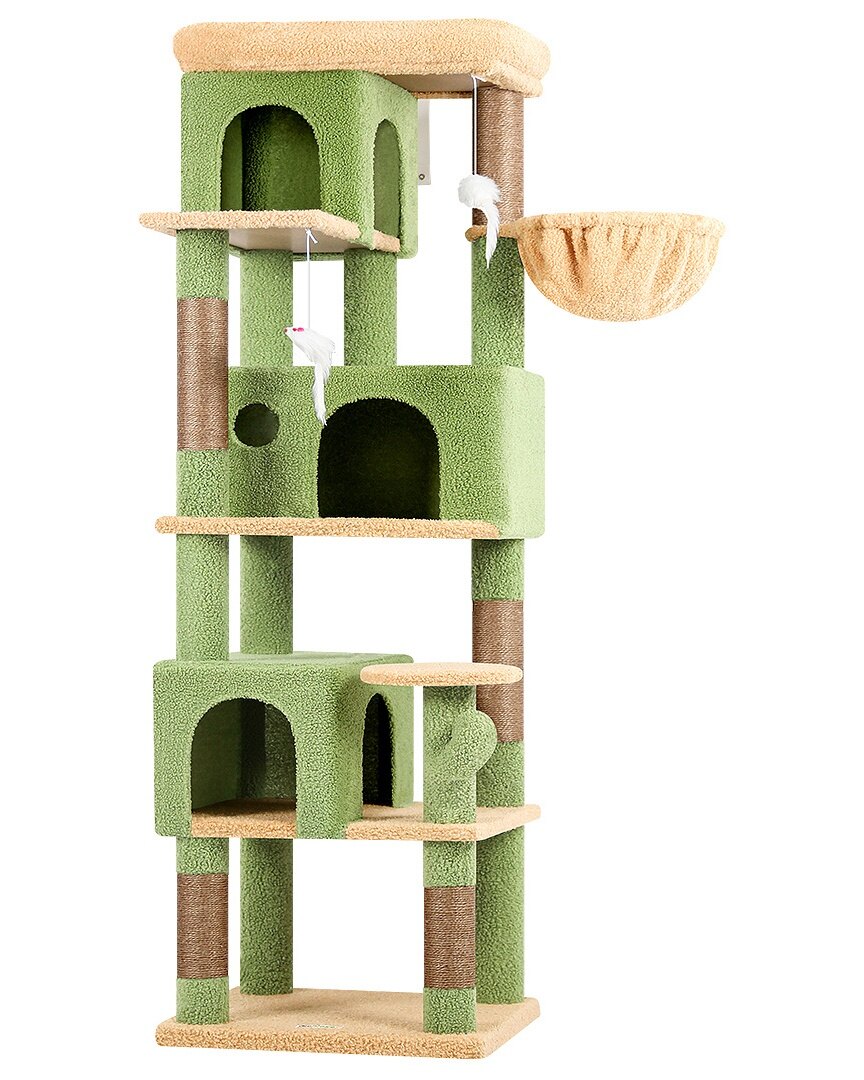 globlazer-f-series-f66-arbre-chat-vert-cactus-168-cm image 2