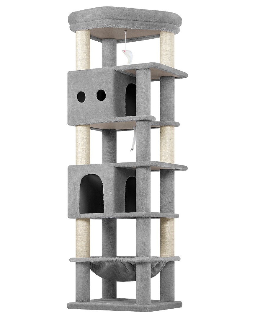 globlazer-f-series-f67-arbre-chat-gris-clair-170-cm-robuste image 2