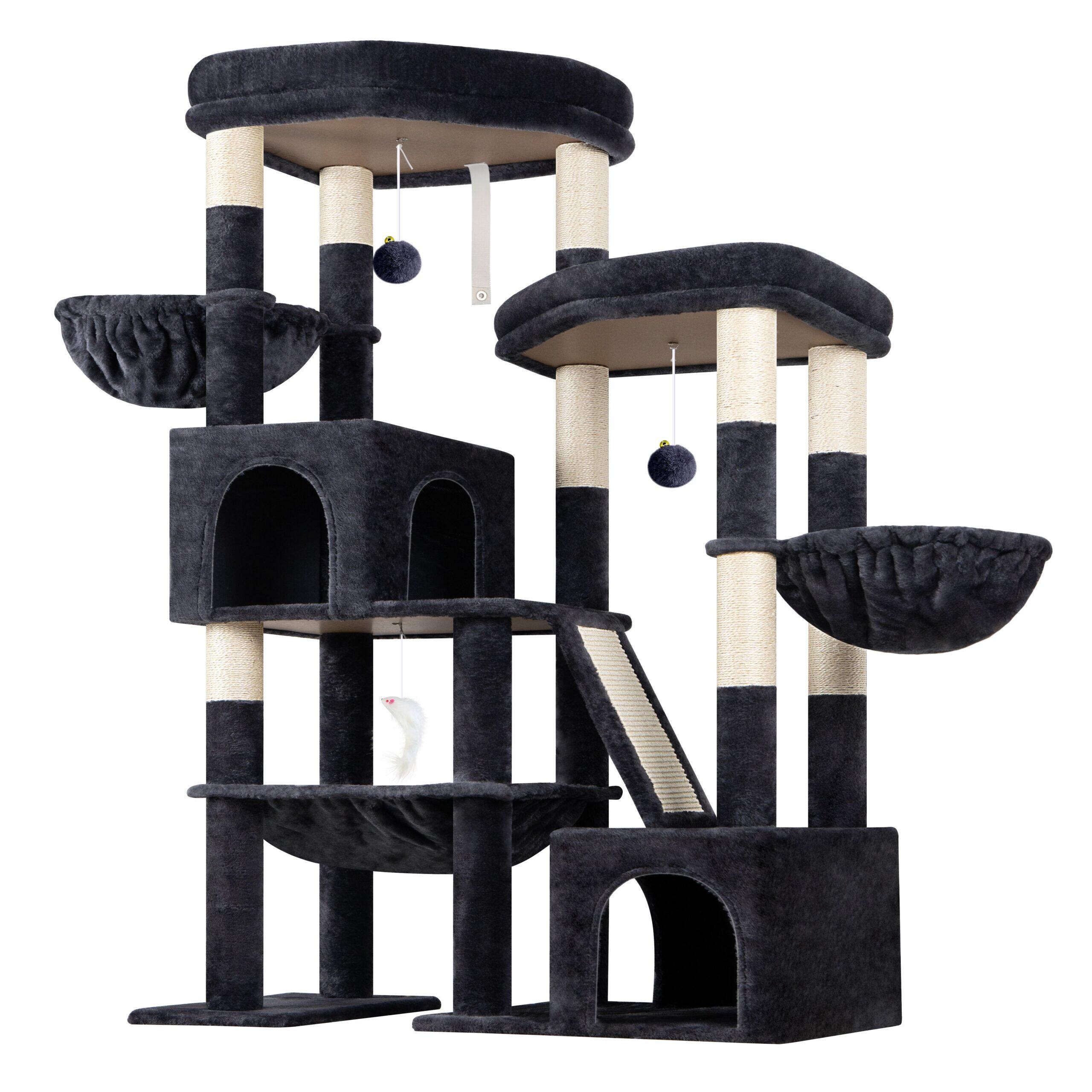 globlazer-s-series-s59-arbre-chat-gris-fonc-150-cm image 2