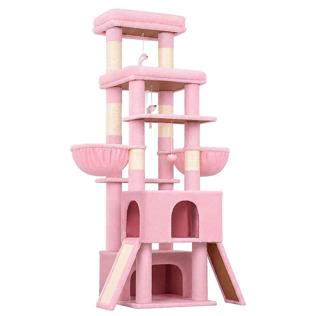 globlazer-z-series-z78-arbre-chat-rose-198-cm image 2