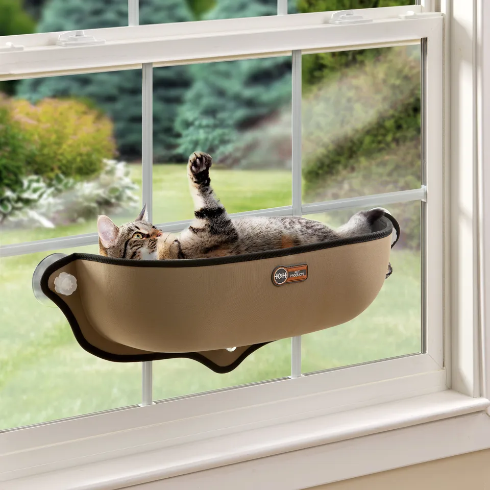 k-h-ez-mount-window-bed-hamac-fen-tre-chat-beige-lavable image 1