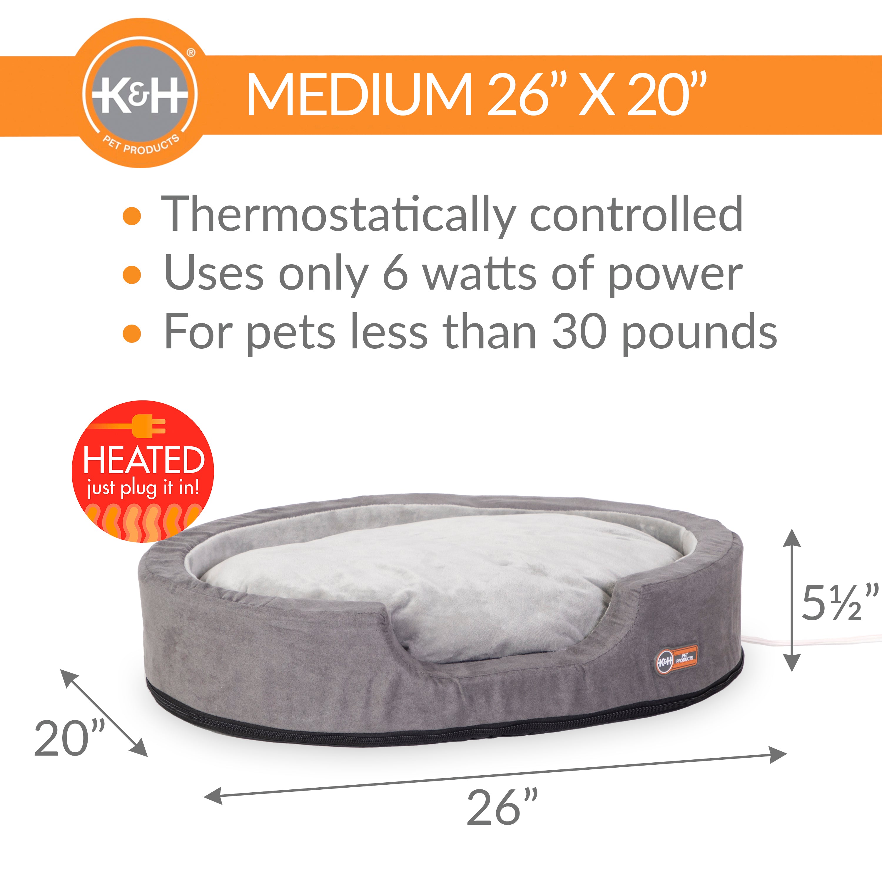 k-h-thermo-snuggly-sleeper-lit-chauffant-chien-m-sage-6w image 4