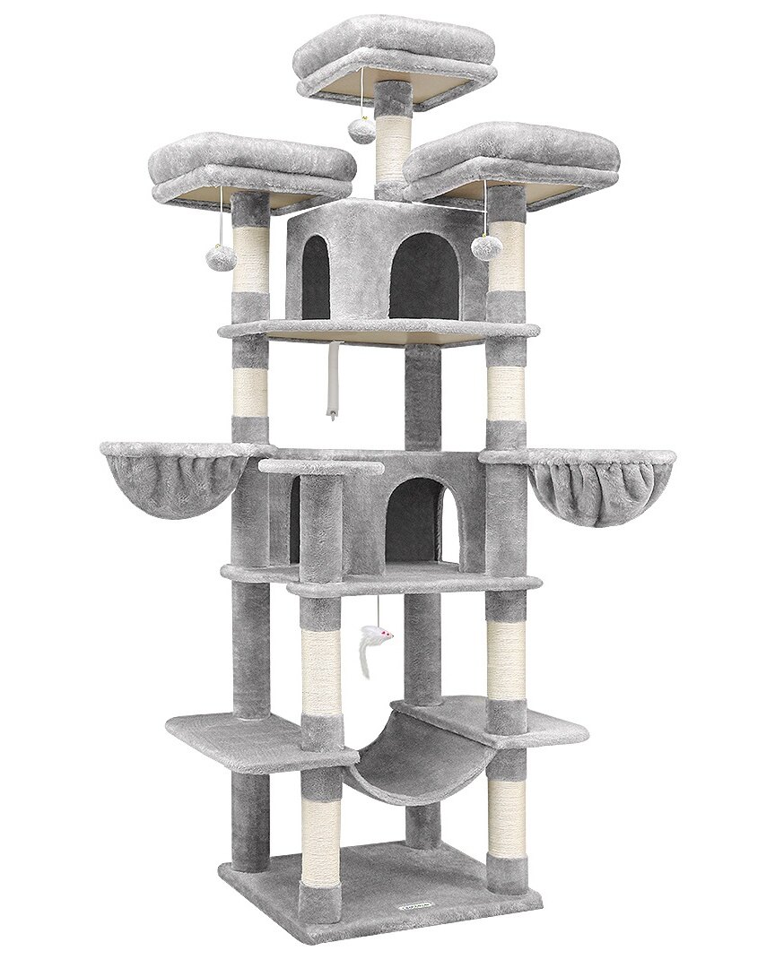 globlazer-f80-arbre-chat-gris-clair-203-cm-xl image 2