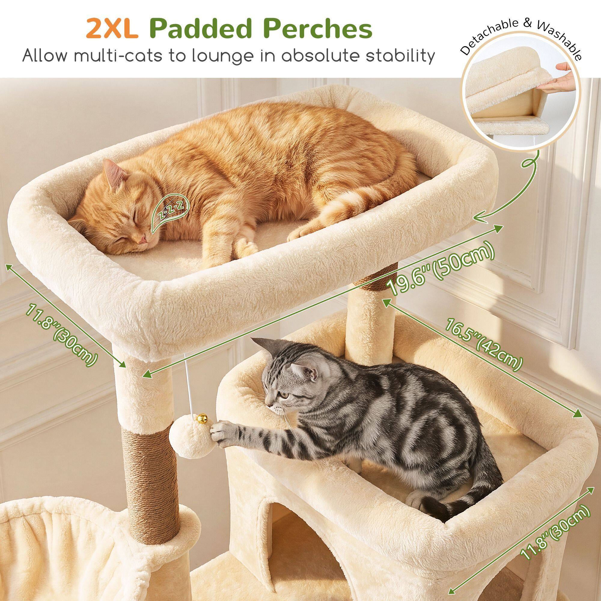 globlazer-f-series-f70f-arbre-chat-beige-70-pouces-grand image 8