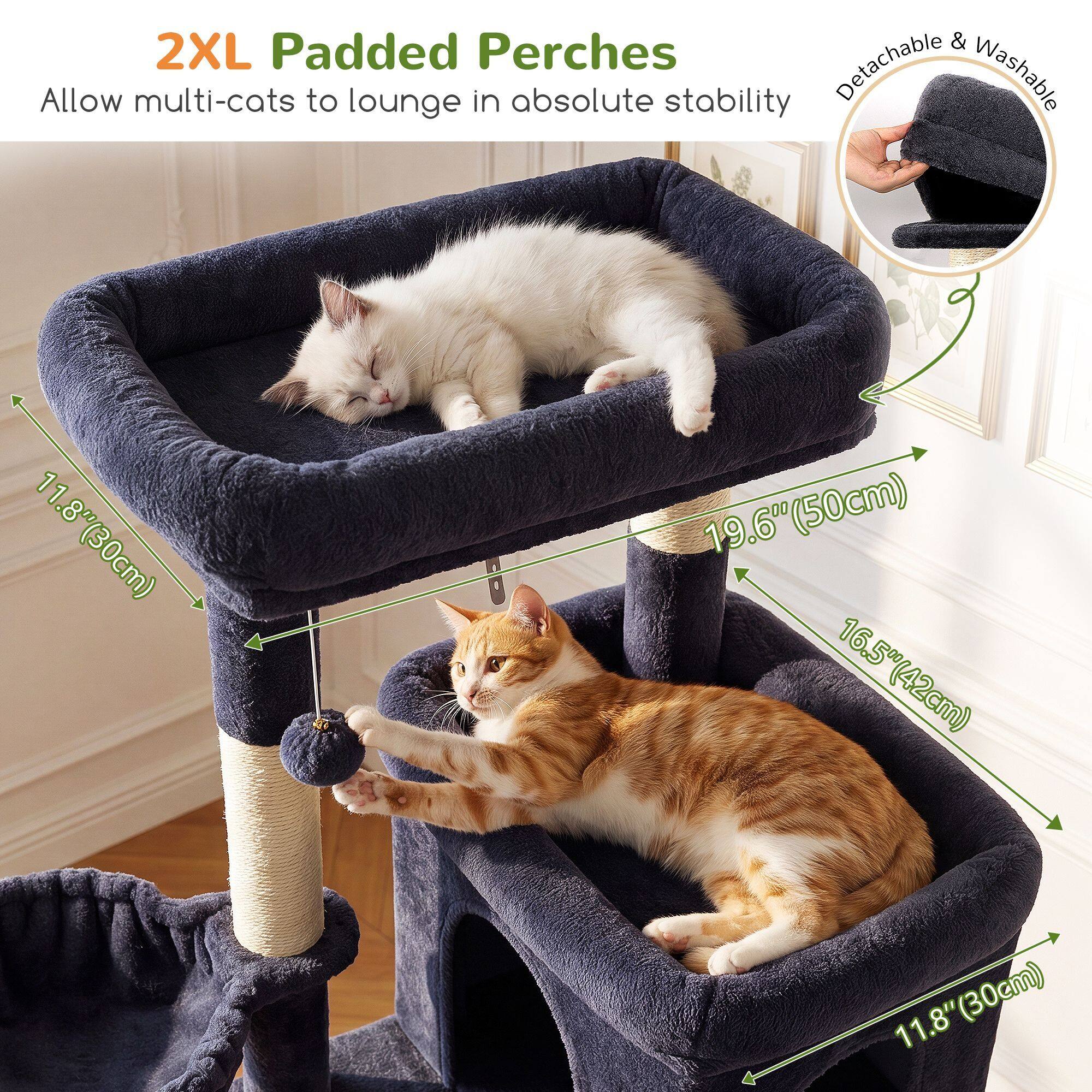 globlazer-f70f-arbre-chat-gris-fonc-70-pouces-multi-niveaux image 8