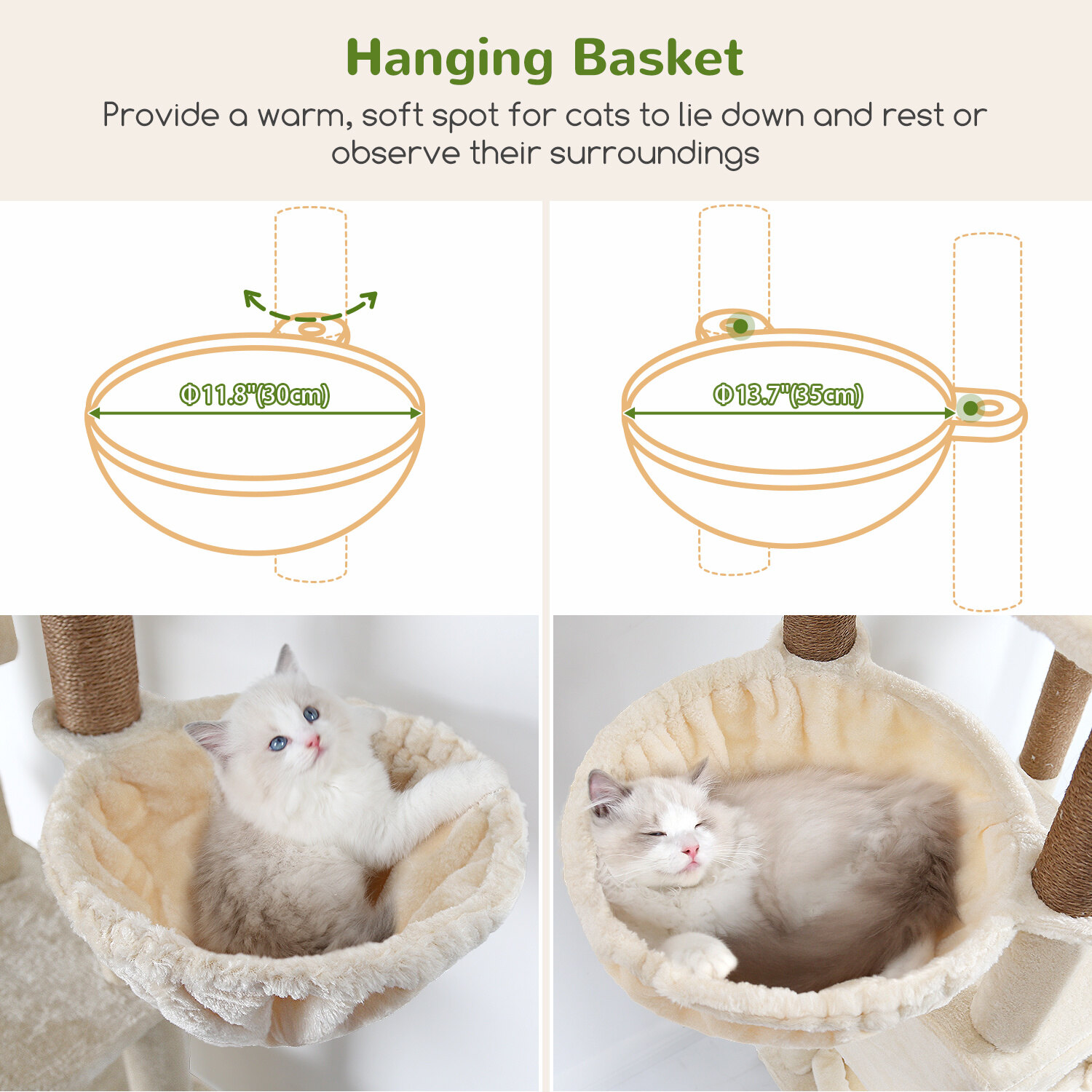 globlazer-s81c-s-series-arbre-chat-beige-206-cm-large image 6