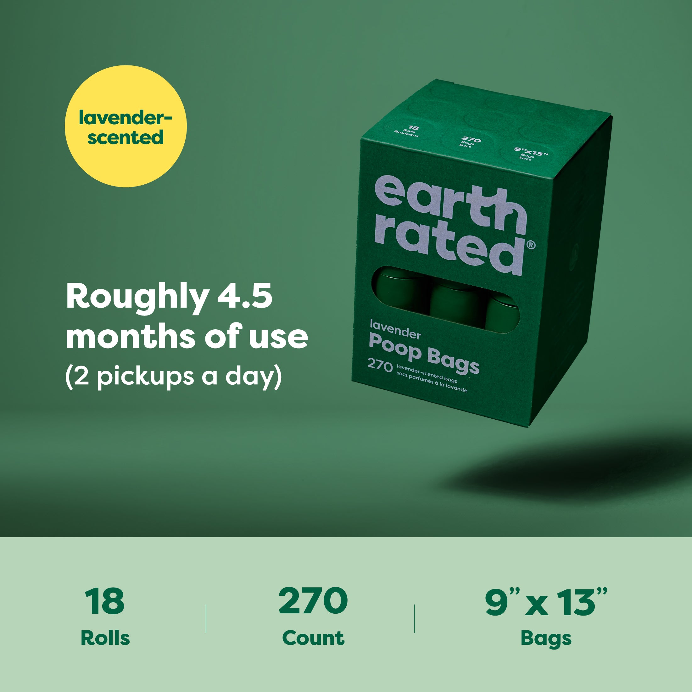 earth-rated-refill-sac-crotte-chien-rouleau-270-sacs-lavande image 7