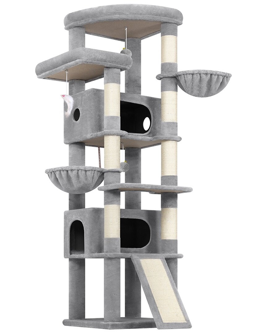 globlazer-s-series-s80c-arbre-chat-gris-clair-80-pouces-xxl image 2