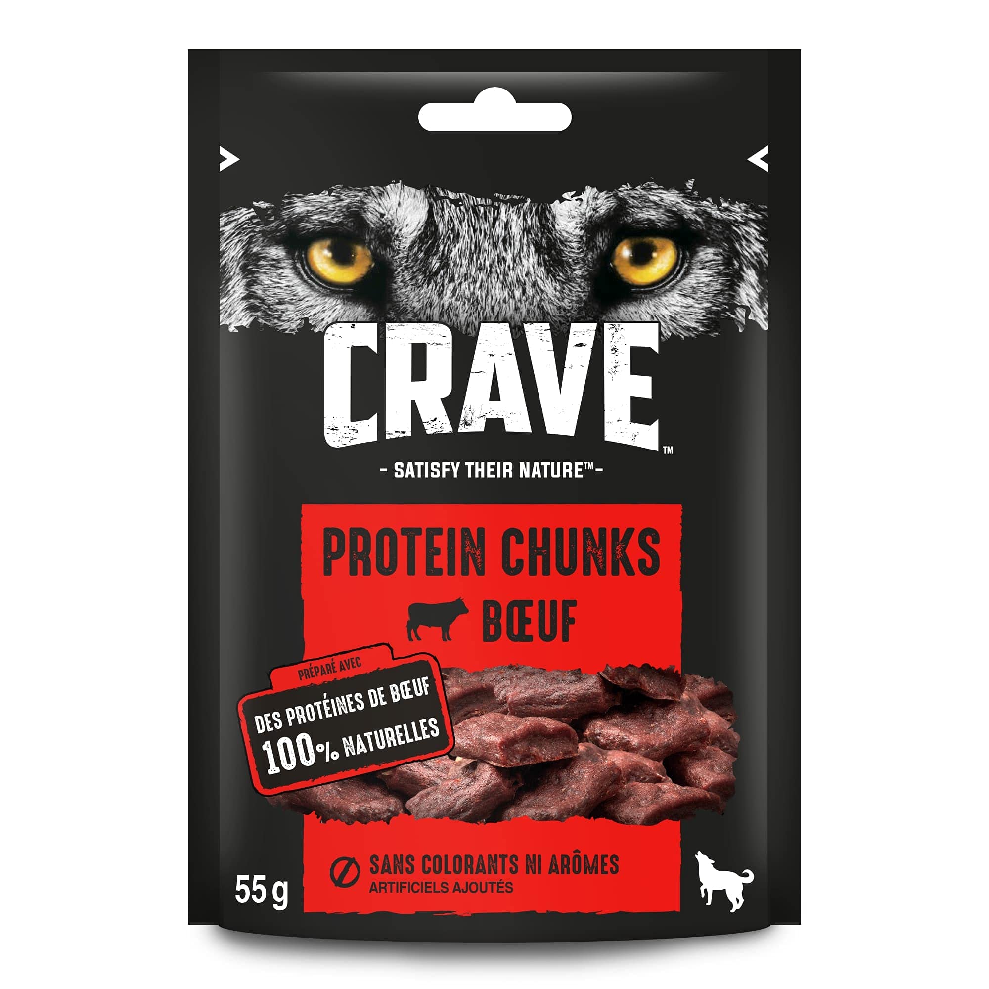 crave-protein-chunks-friandise-b-uf-6x55g image 1