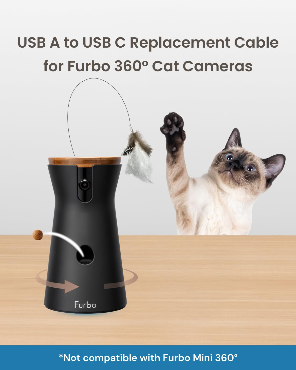 furbo-c-ble-usb-a-vers-c-1-8-m-noir-cam-ra-chat-360 image 2