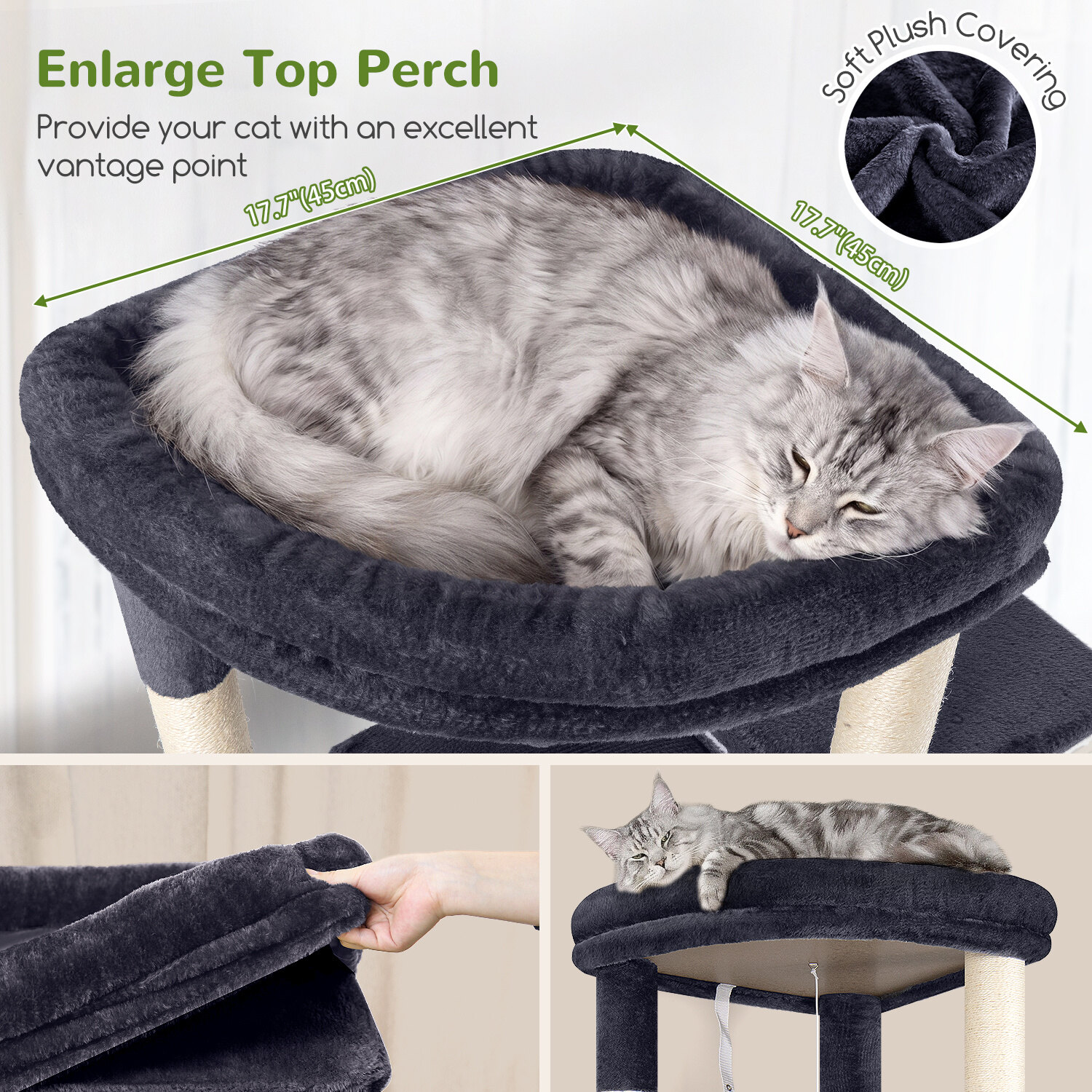 globlazer-s74g-arbre-chat-grand-gris-fonc-188-cm image 5