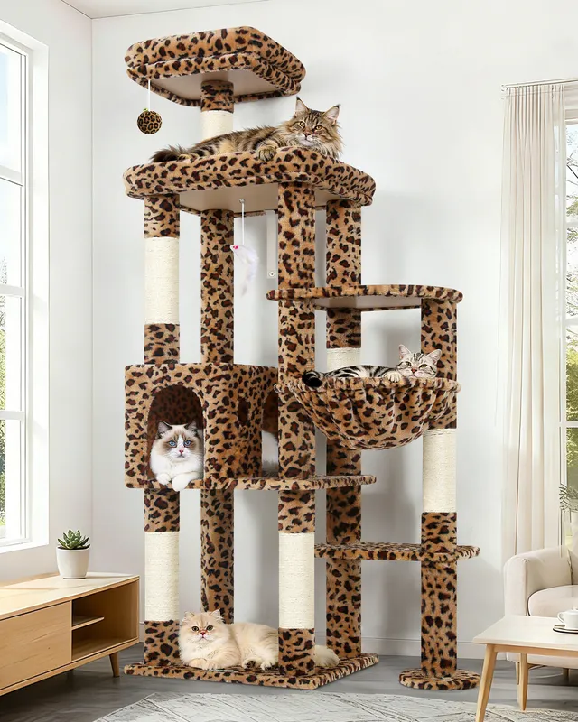globlazer-f-series-f65b-arbre-chat-l-opard-165-cm image 1