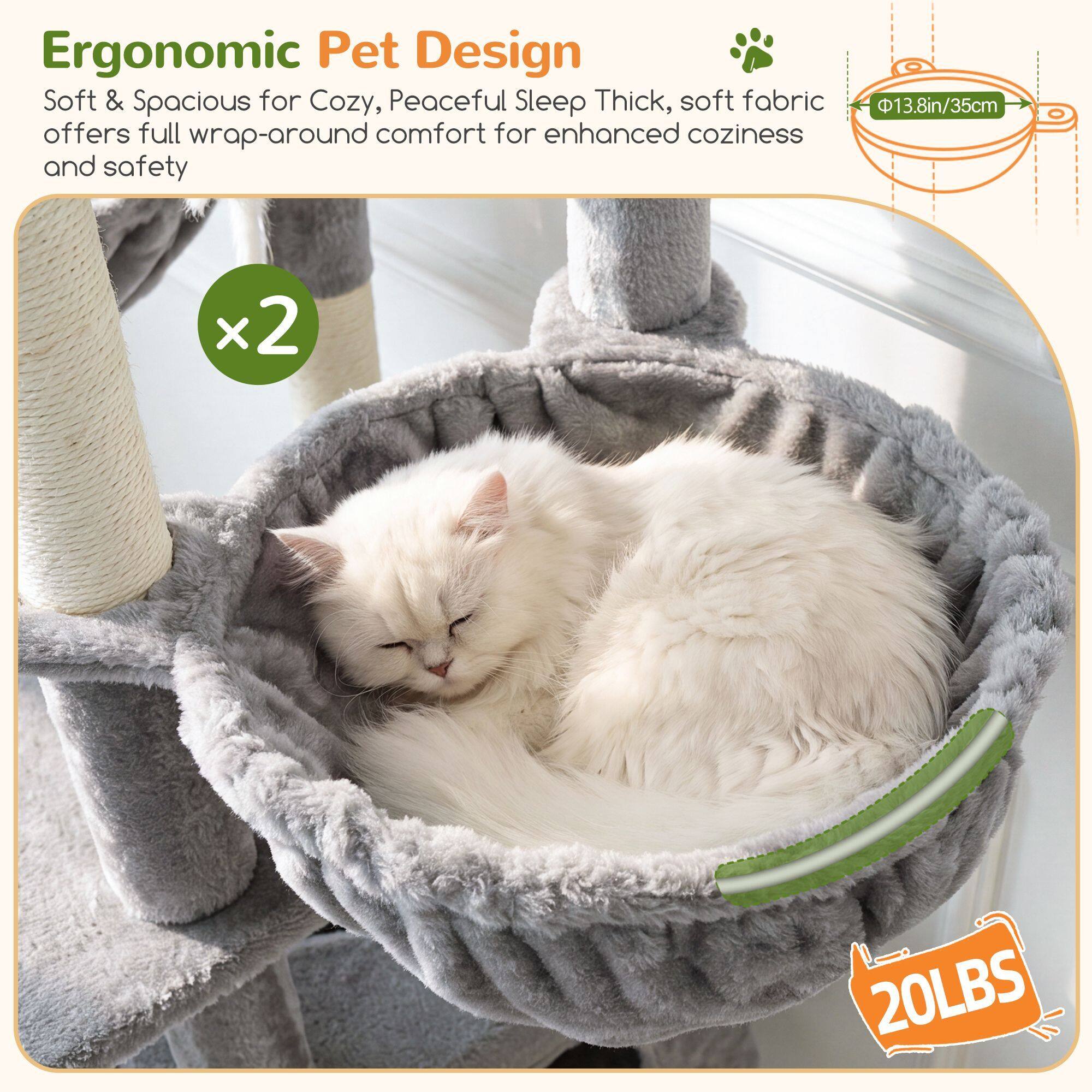 globlazer-s-series-s73b-arbre-chat-gris-clair-185-cm-robuste image 5
