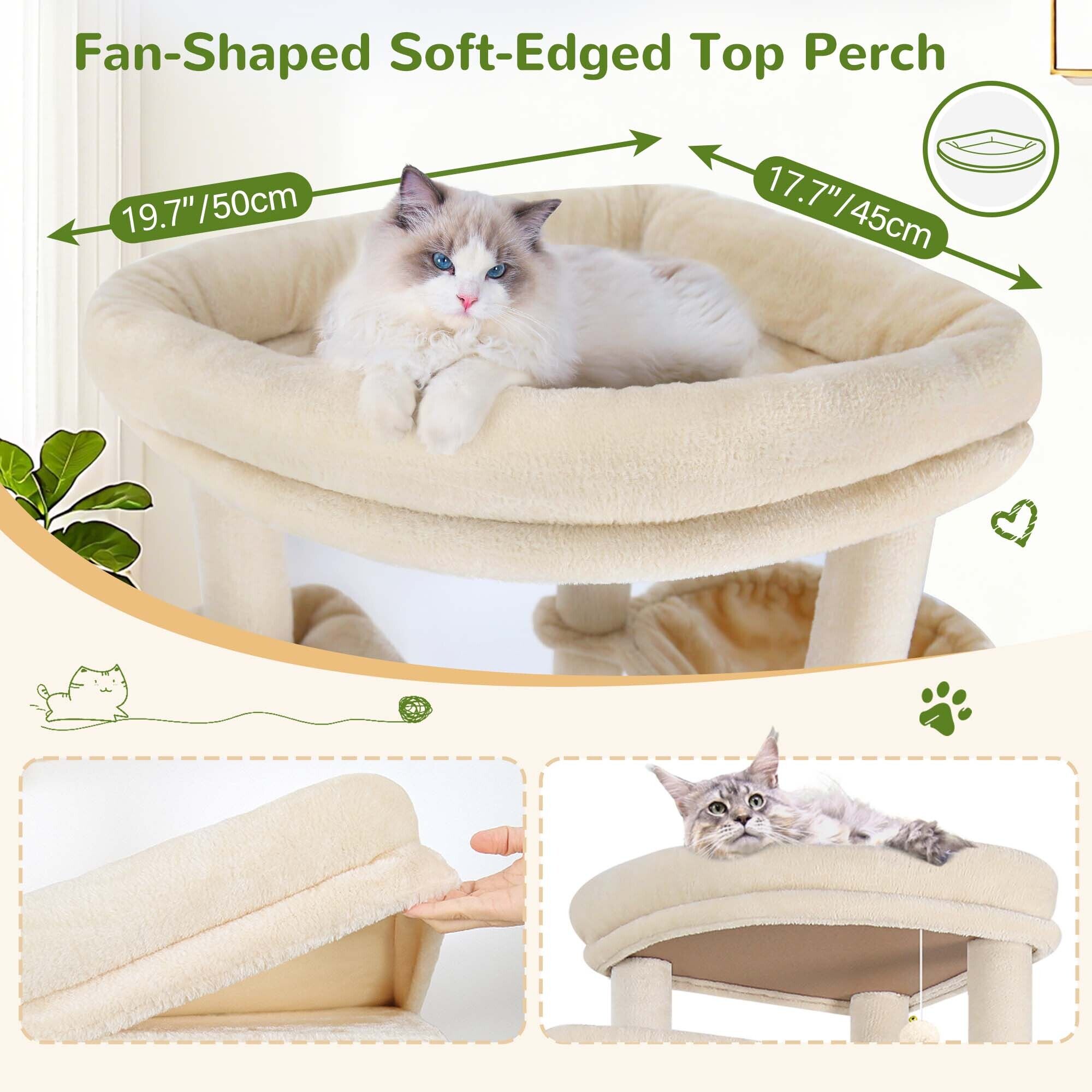 globlazer-f-series-f84-arbre-chat-beige-84-pouces-xxl image 4