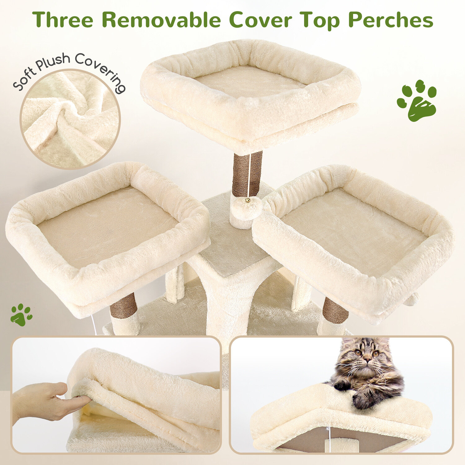 globlazer-f80-arbre-chat-beige-80-pouces-xxl image 3