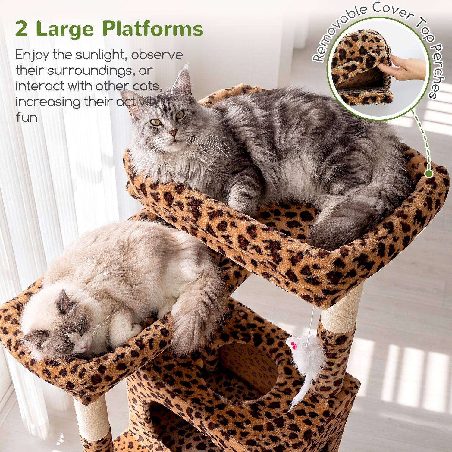 globlazer-s83g-s-series-arbre-chat-l-opard-211-cm image 4