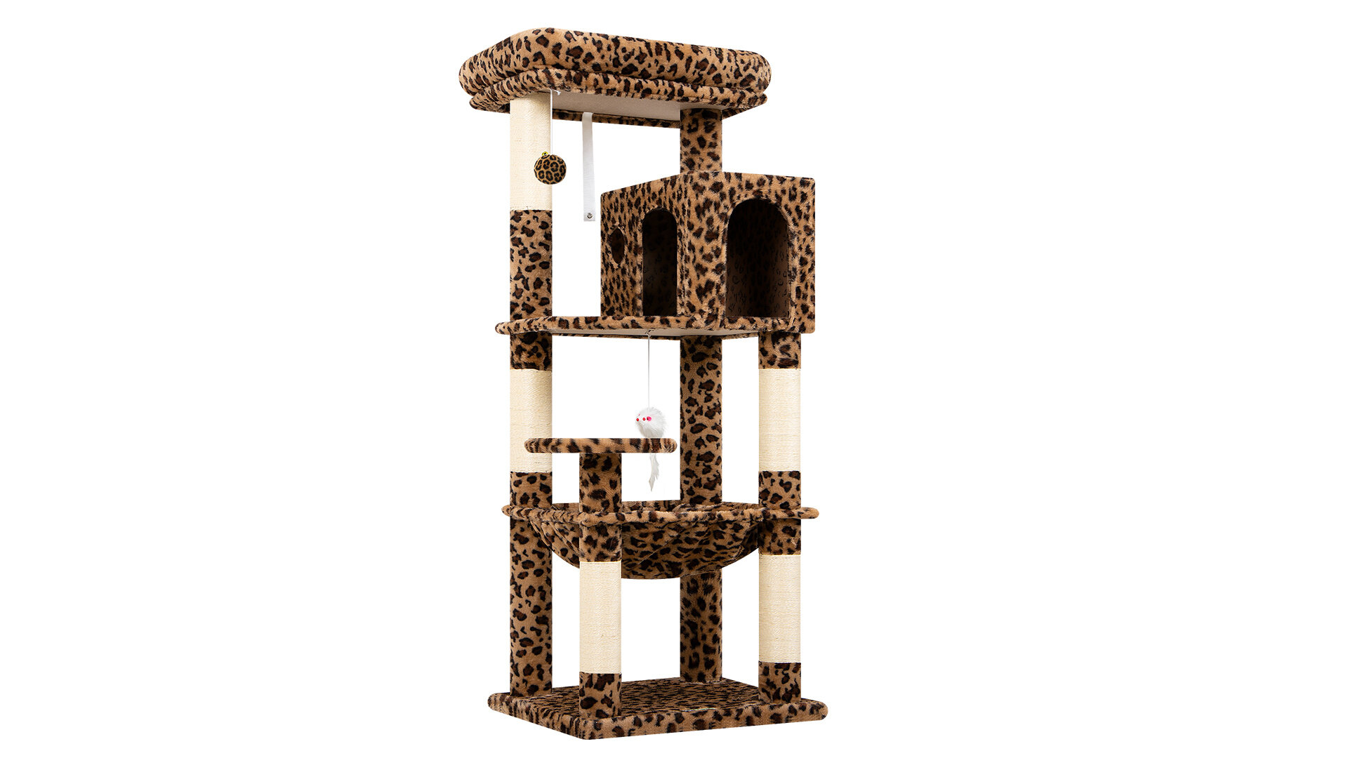 globlazer-f-series-f53-arbre-chat-l-opard-135-cm image 2