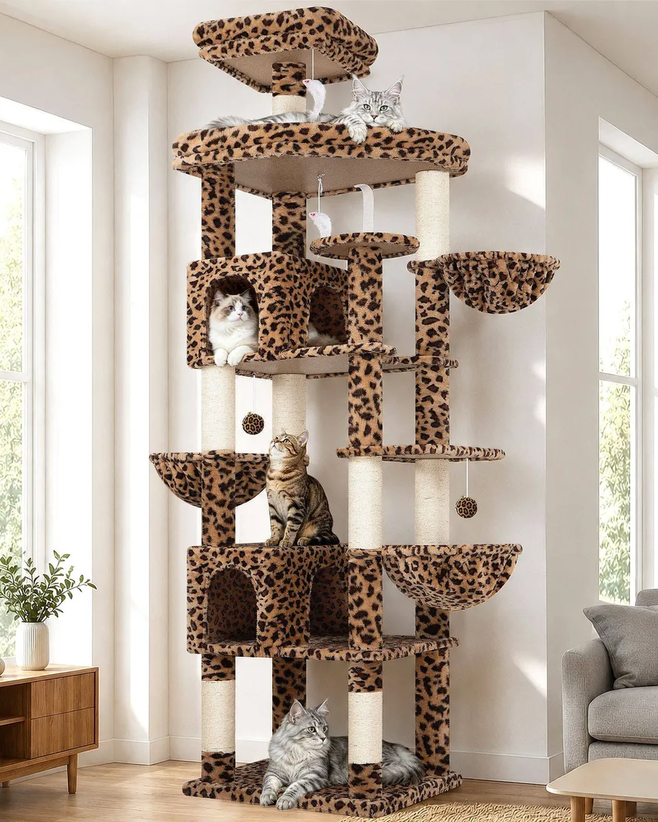 globlazer-s82-arbre-chat-l-opard-82-pouces-g-ant image 1