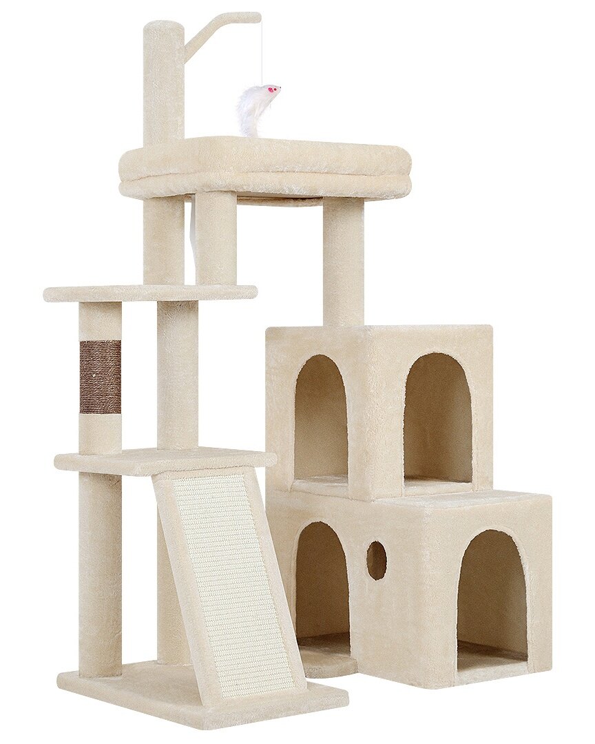 globlazer-f50-arbre-chat-beige-50-pouces-grands-chats image 2