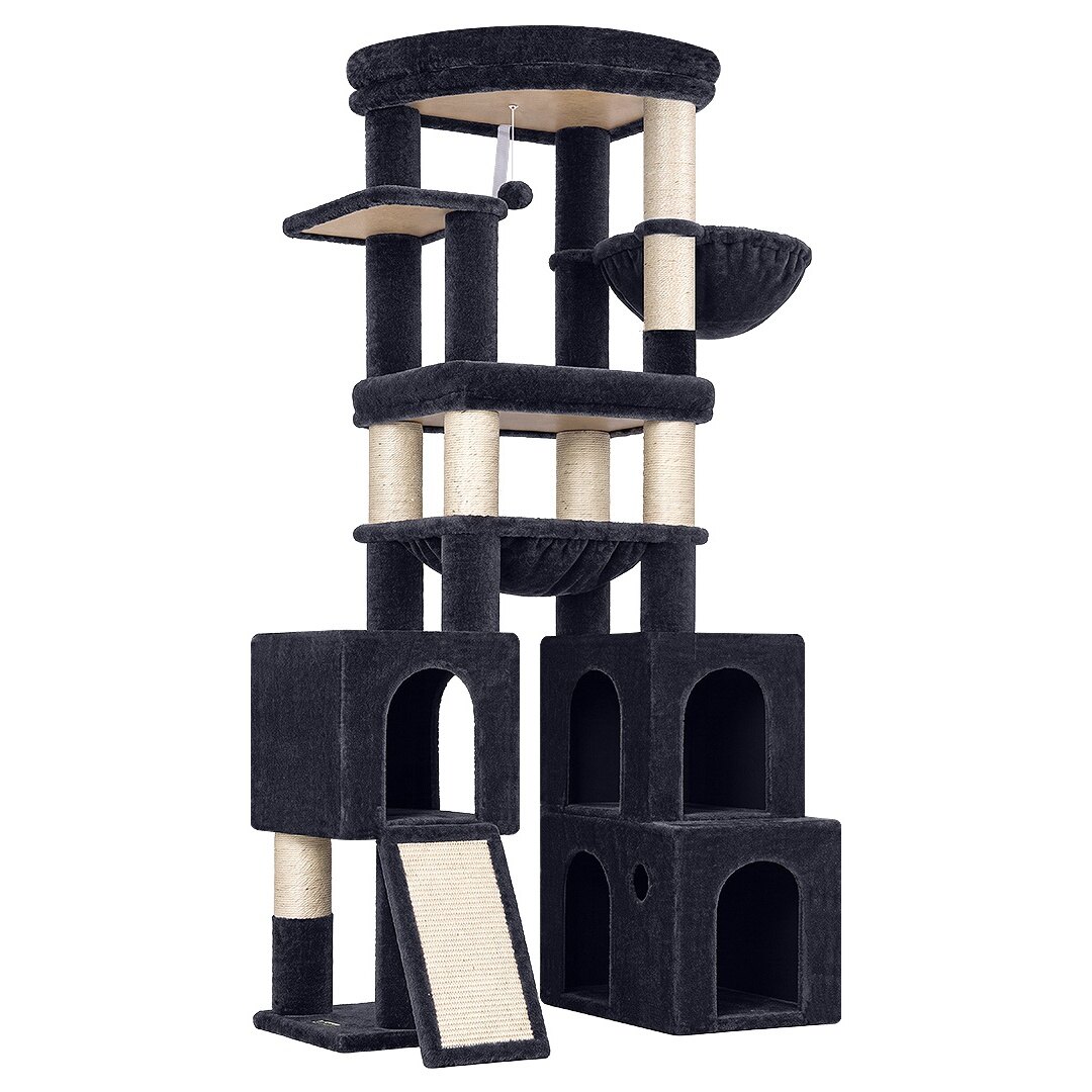 globlazer-s-series-s72g-arbre-chat-gris-fonc-72-pouces-grand image 2