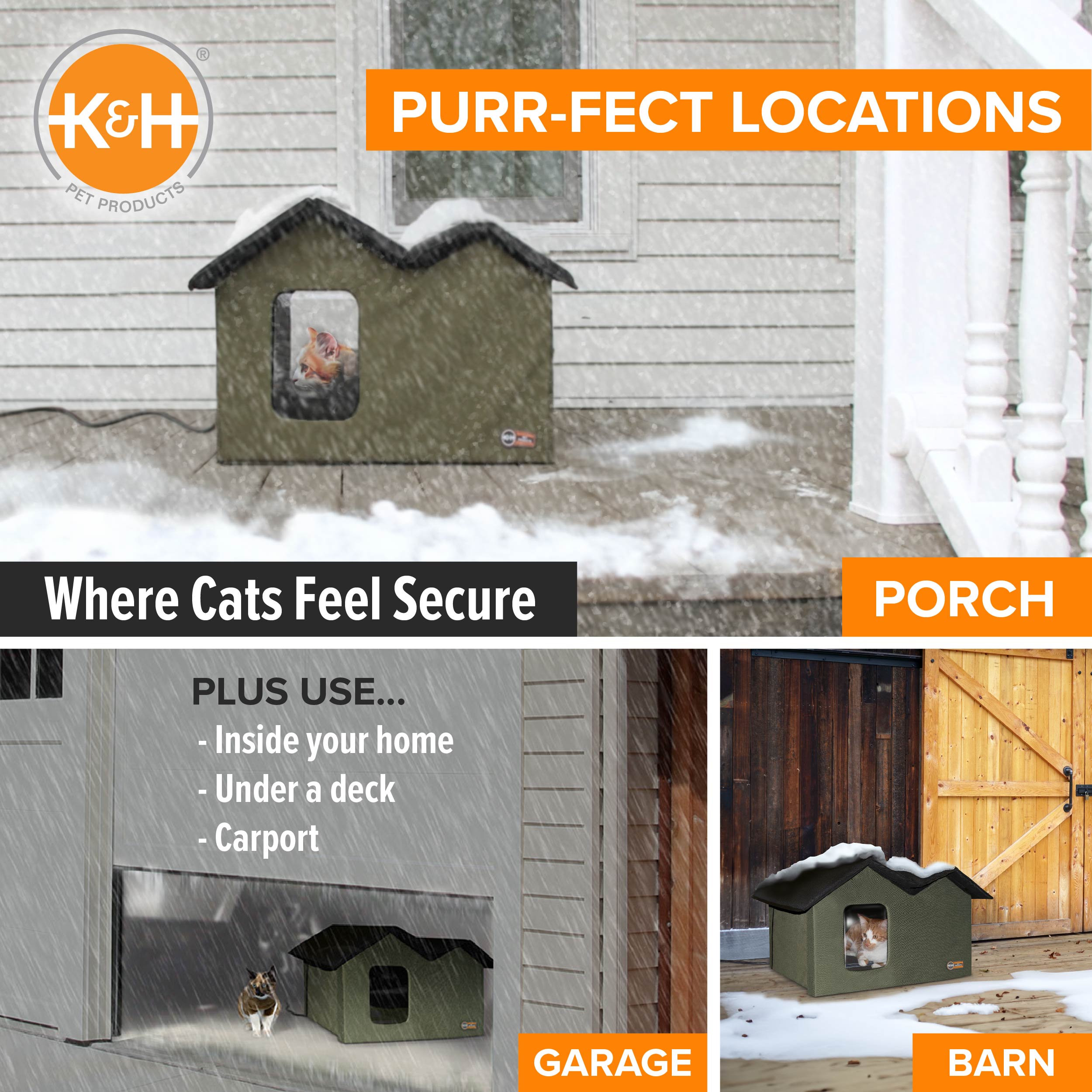 k-h-thermo-outdoor-kitty-house-maison-chat-chauffante-olive image 4