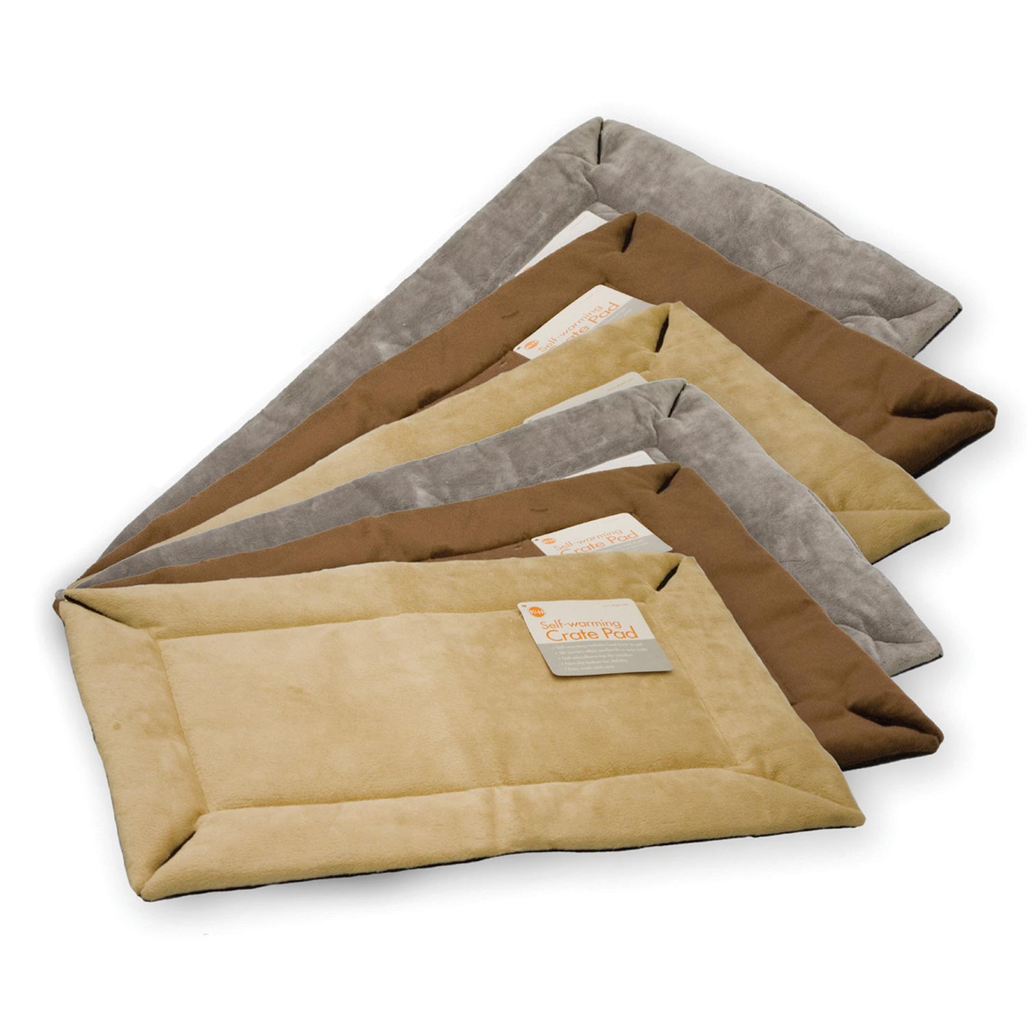 k-h-crate-pad-tapis-autochauffant-chat-small-gris-51x64 image 3