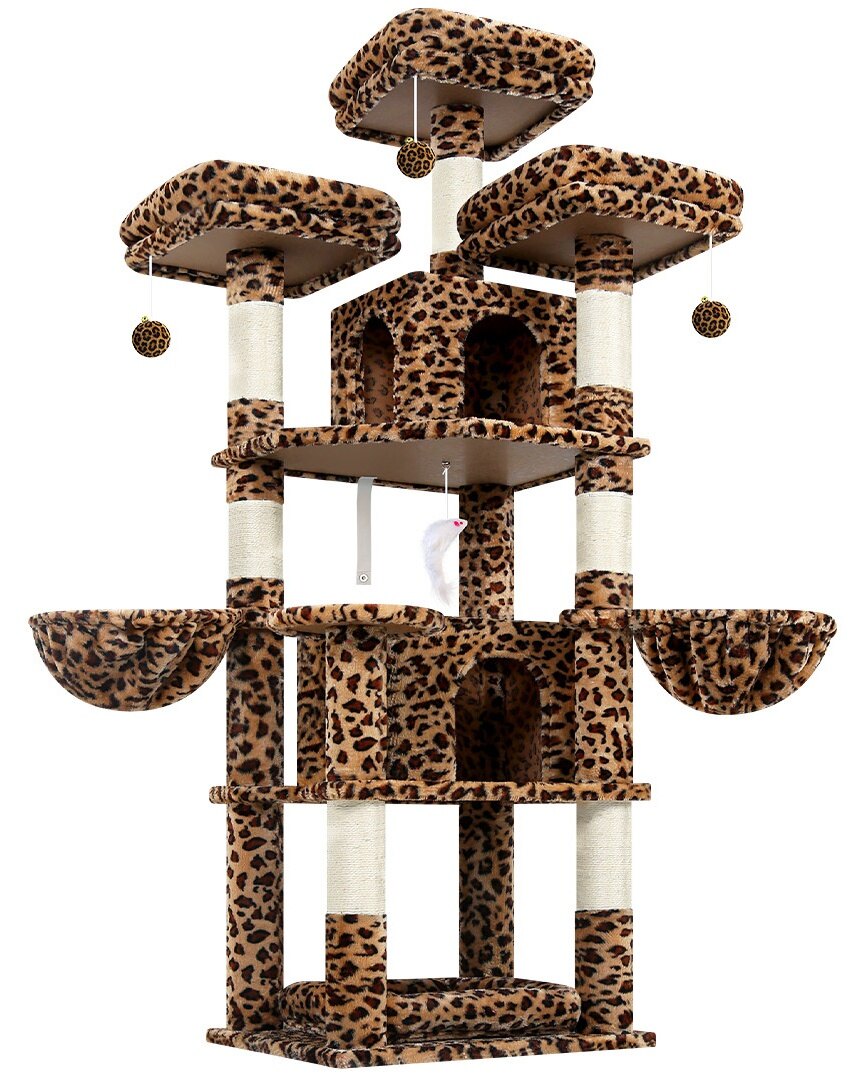 globlazer-f68b-arbre-chat-l-opard-173-cm image 2