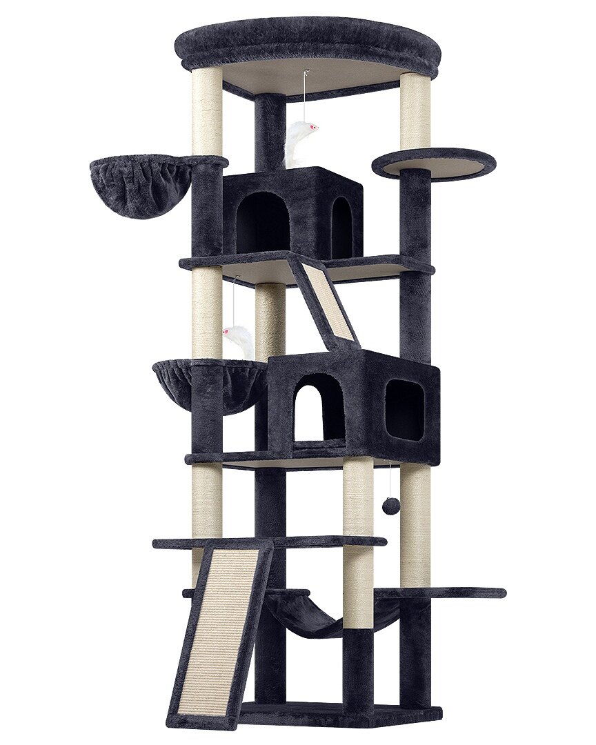 globlazer-s81f-arbre-chat-gris-fonc-206-cm-xl image 2