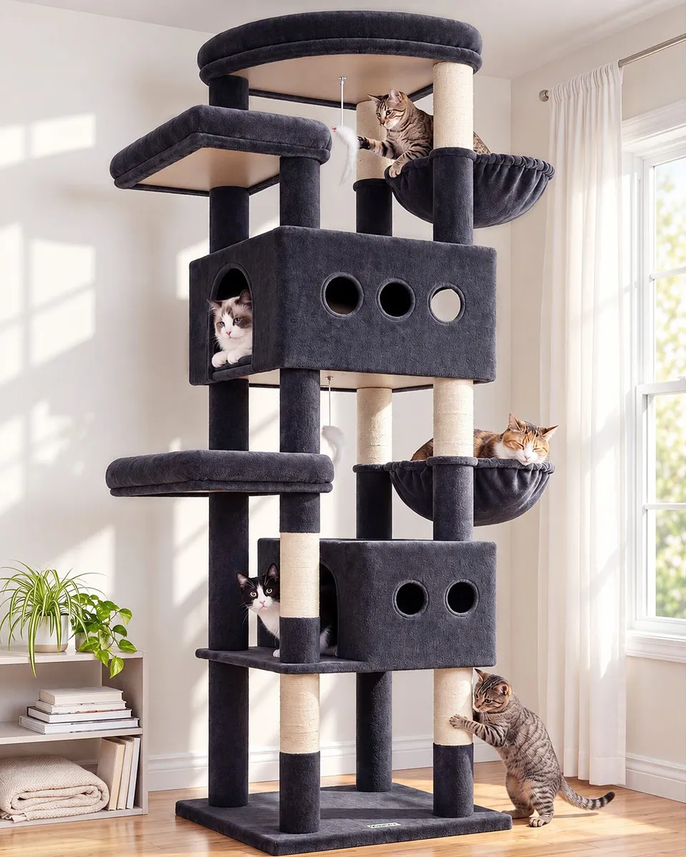 globlazer-s-series-arbre-chat-213-cm-84-pouces-xxl image 1