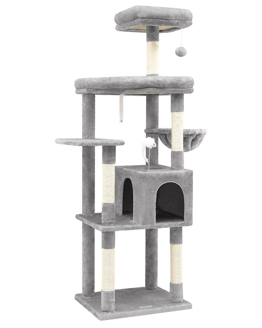 globlazer-s68-arbre-chat-gris-clair-68-pouces-grand image 2