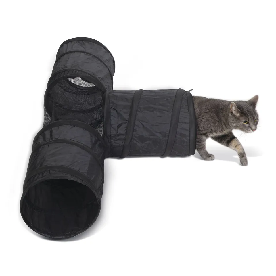 k-h-t-tunnel-tunnel-de-jeu-chat-3-voies-pliable image 1