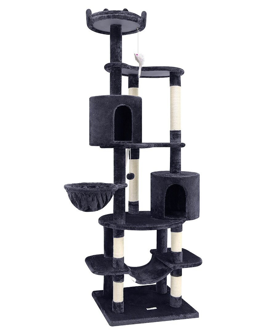 globlazer-c81-arbre-chat-gris-fonc-81-pouces-grand image 2