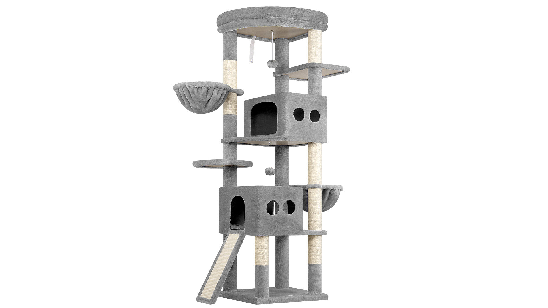 globlazer-s-series-s74g-arbre-chat-gris-clair-188-cm image 2