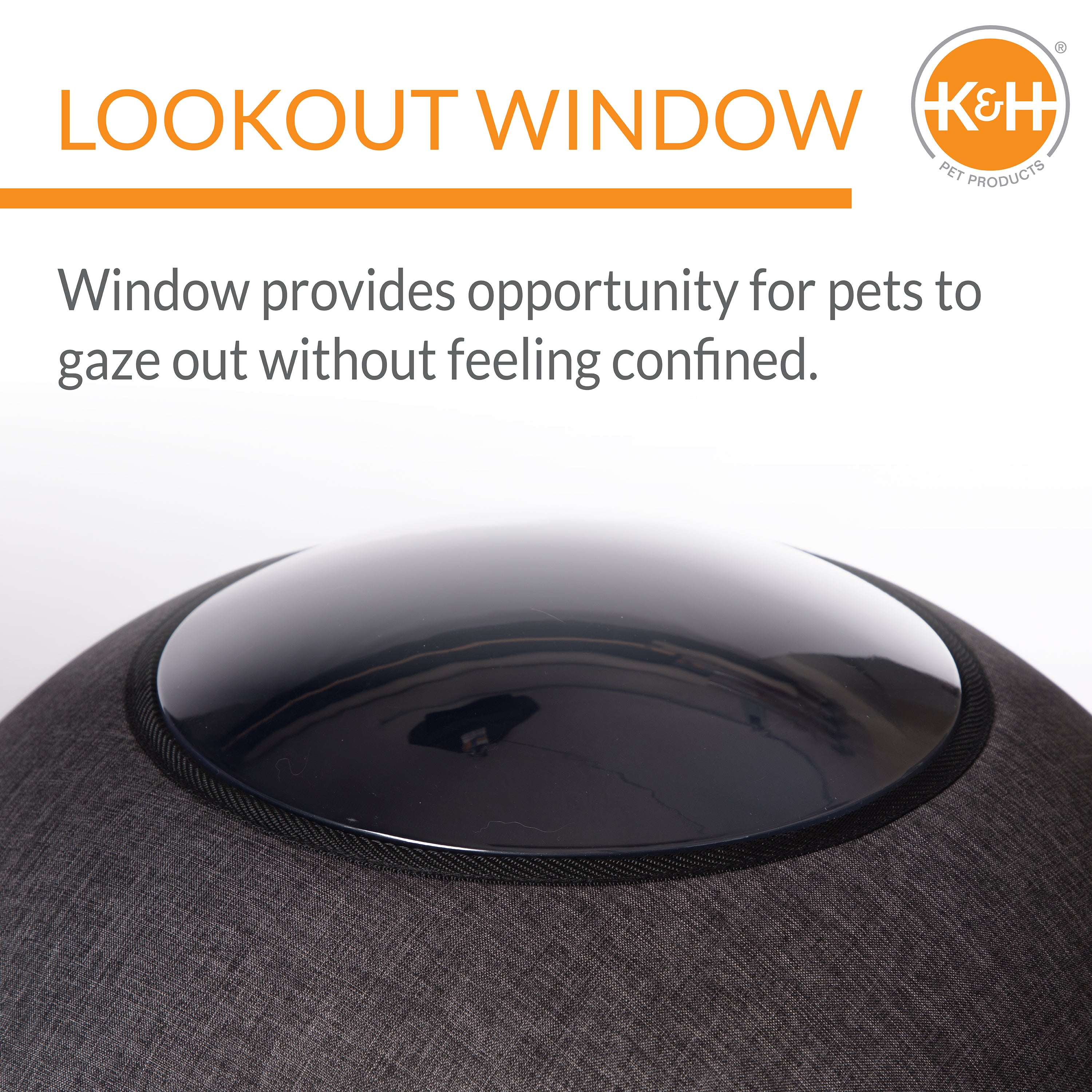 k-h-thermo-lookout-pod-lit-chauffant-chat-gris-rouge-4w image 5
