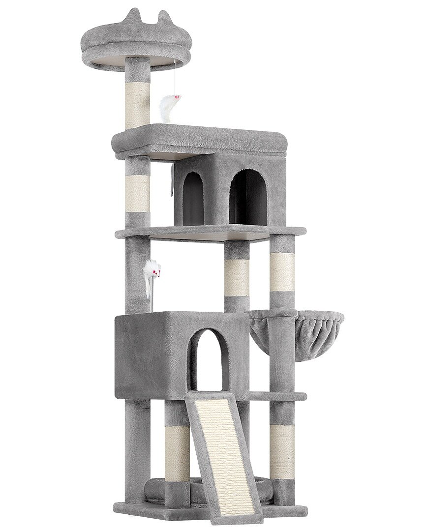globlazer-s-series-s72-arbre-chat-gris-clair-72-pouces-robuste image 2