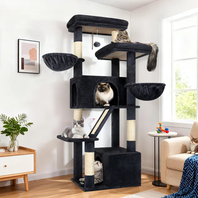 globlazer-s69-arbre-chat-69-pouces-gris-fonc image 1