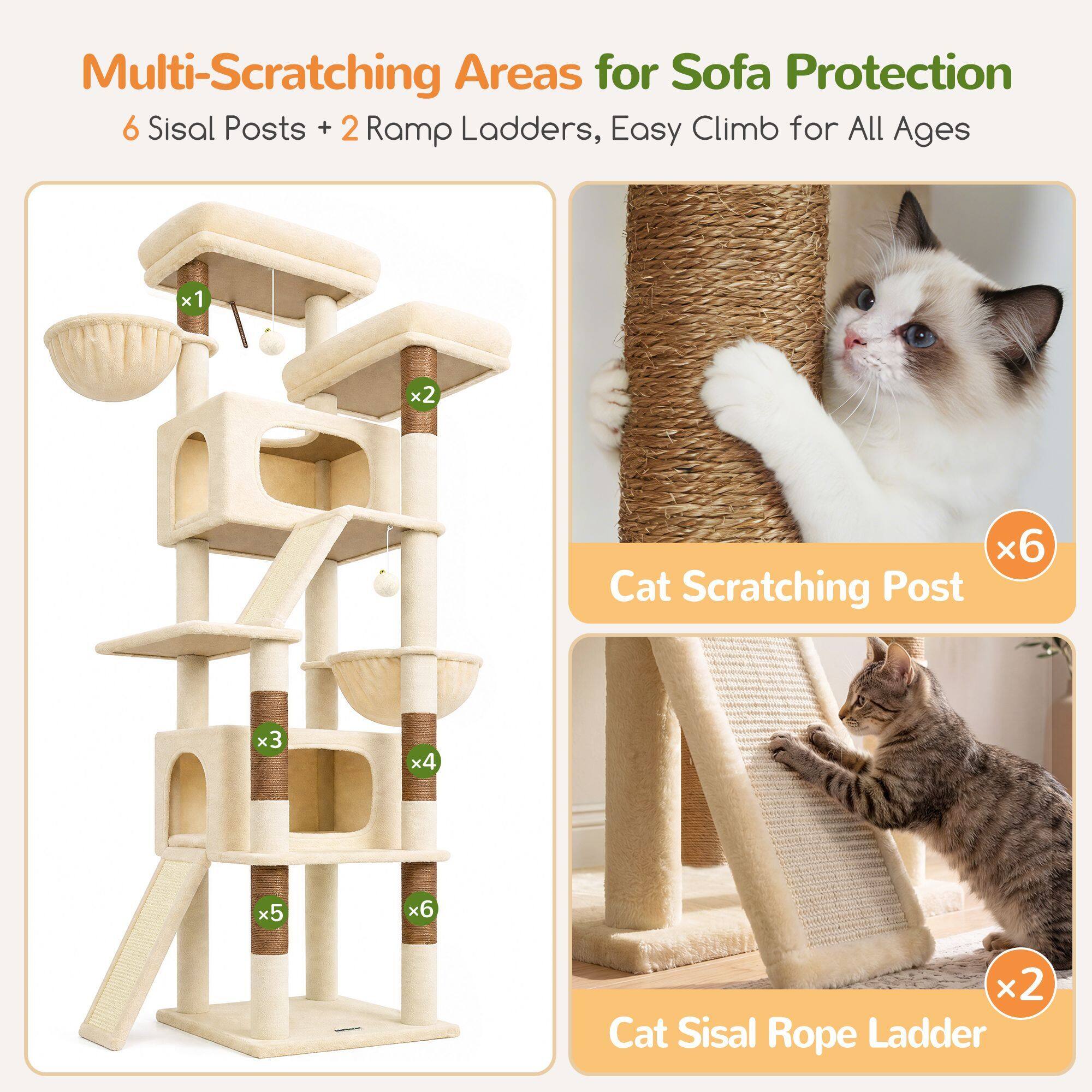 globlazer-s-series-s79-arbre-chat-beige-79-pouces-xxl image 8