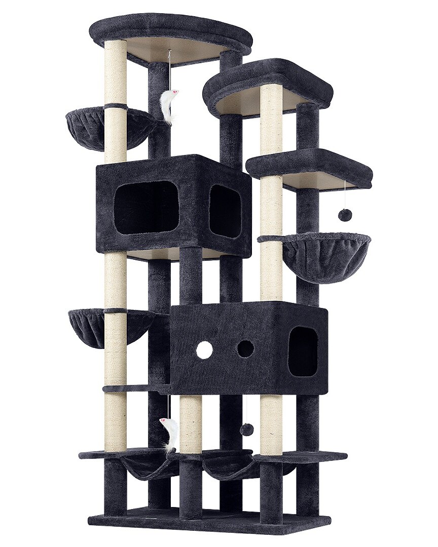 globlazer-s-series-s81-arbre-chat-gris-fonc-81-pouces-xxl image 2