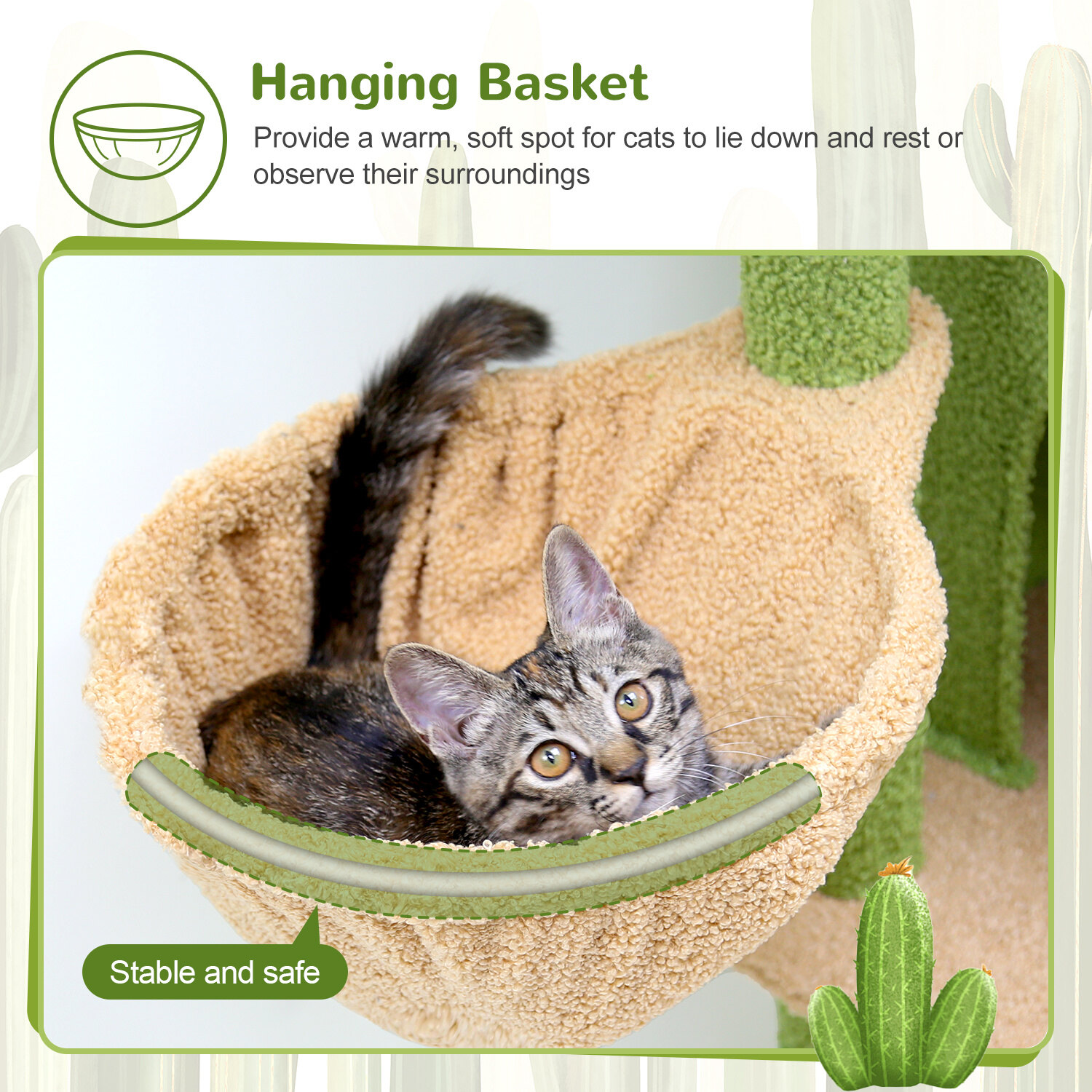 globlazer-f46c-arbre-chat-vert-46-pouces-chaton image 6