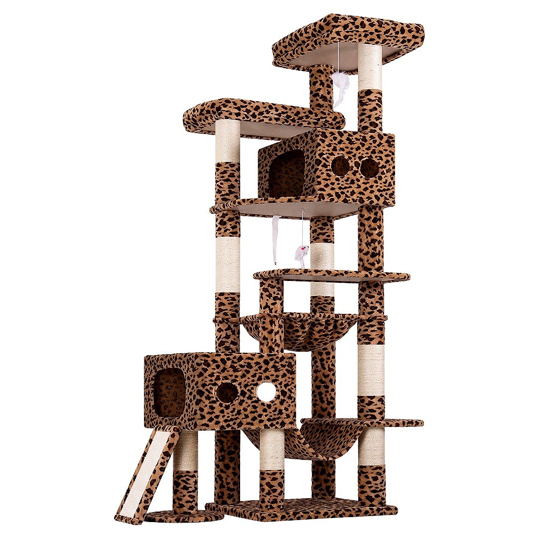 globlazer-s83g-s-series-arbre-chat-l-opard-211-cm image 2