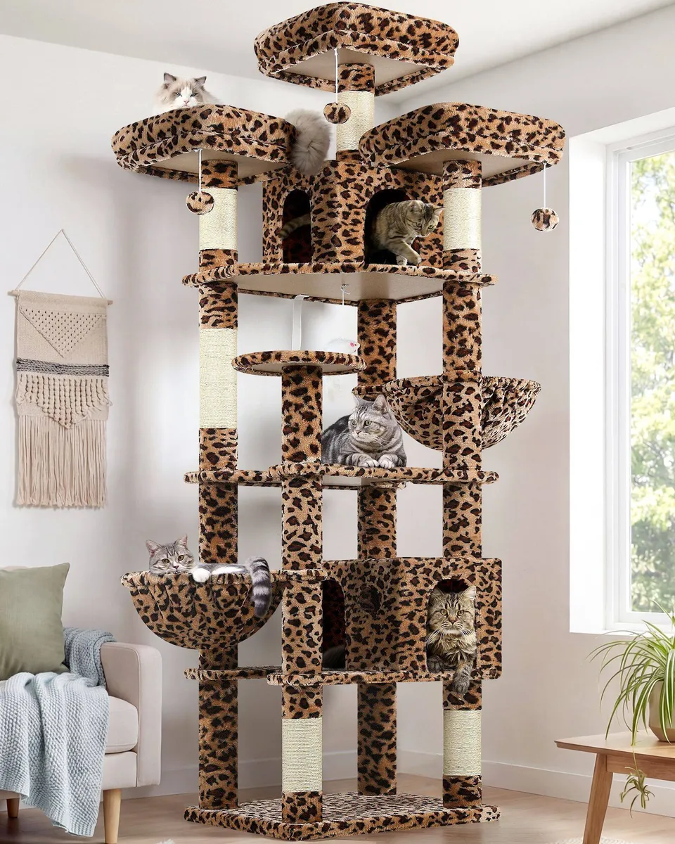 globlazer-f-series-f82-arbre-chat-l-opard-208-cm-xxl image 1
