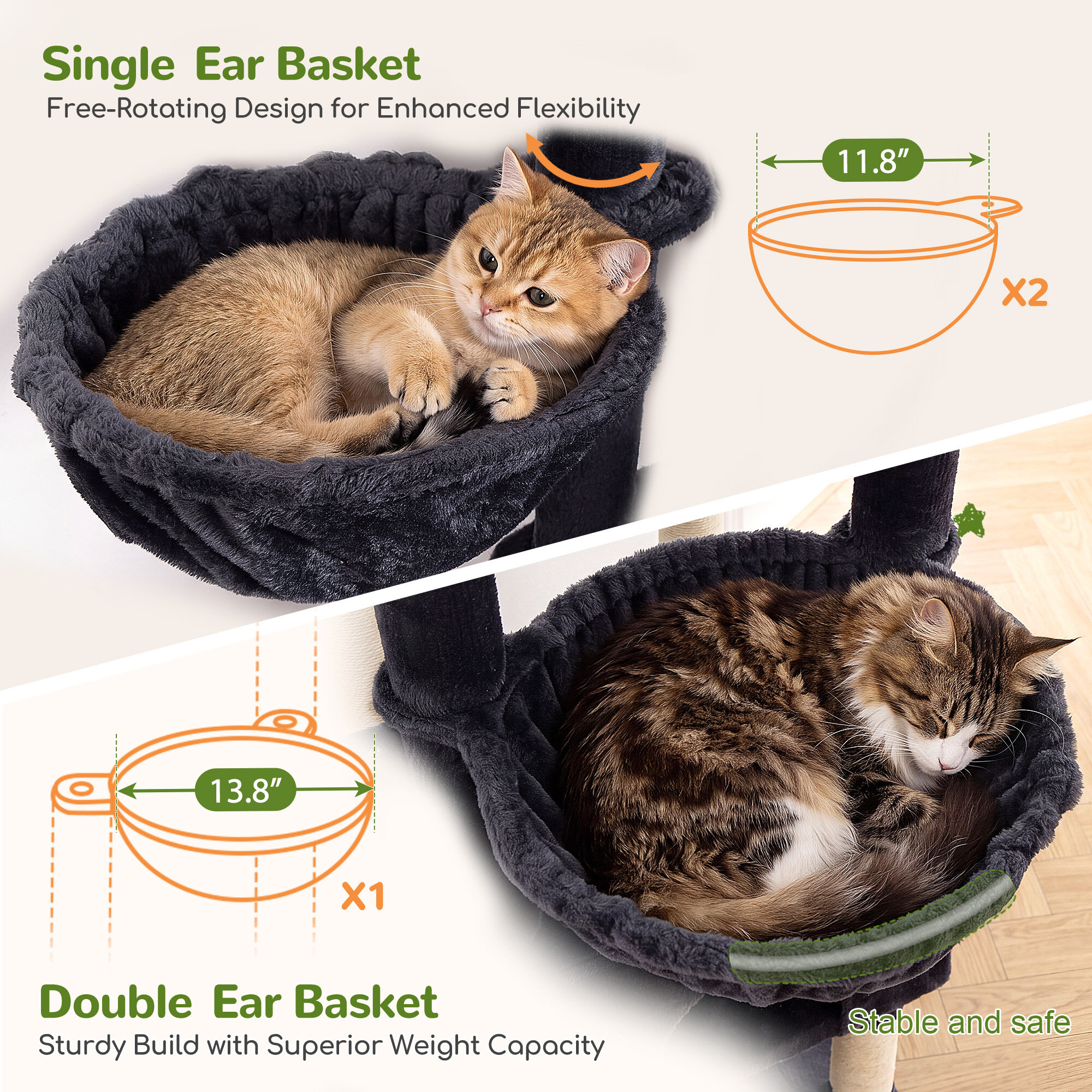 globlazer-f83j-arbre-chat-xxl-gris-fonc-211-cm image 5
