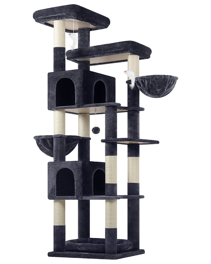 globlazer-s-series-s81c-arbre-chat-gris-fonc-206-cm image 2