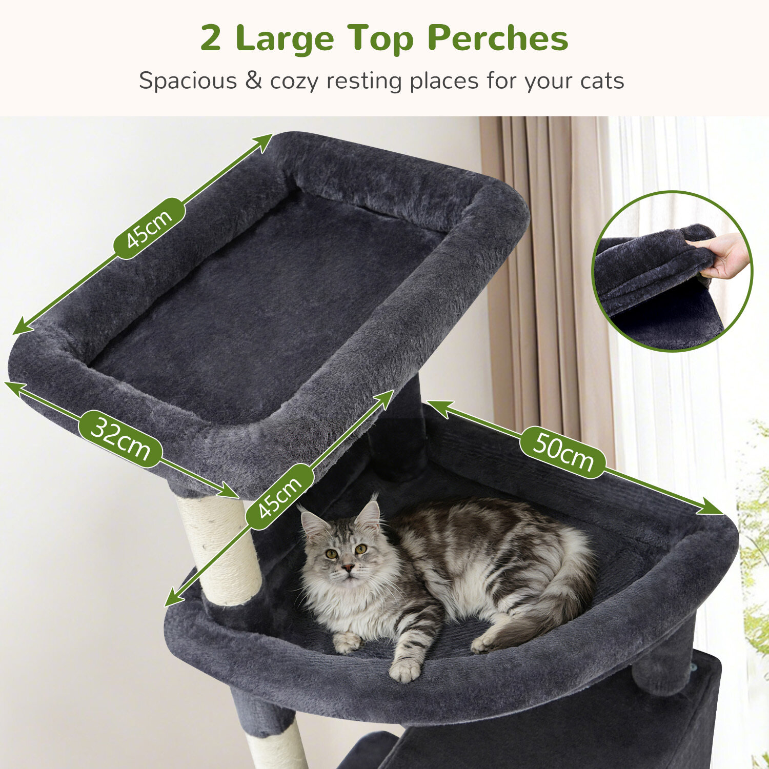 globlazer-f-series-f84b-arbre-chat-xxl-gris-213-cm image 3